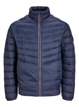 Jaqueta acolchoada Jack and Jones Esprint marinha para homem