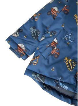 Casaco Name It Max estampado azul para menino