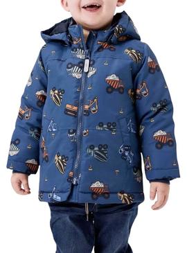 Casaco Name It Max estampado azul para menino