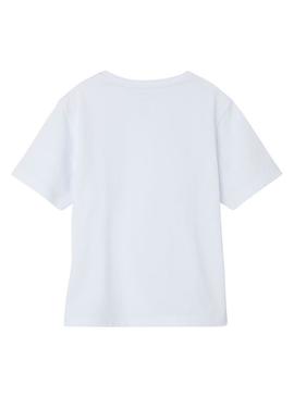Camisola Name It Greg branca para menino.