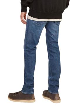 Calça de ganga Jack and Jones Tim slim fit para homem