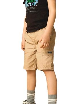 Bermudas Name It Ryan tostado para menino