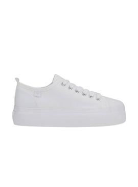 Sapatilhas Walkin Pitas brancas Cloe para mulher.