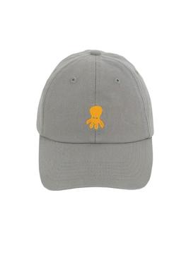 Boné El Pulpo Logo Cinza Para Homem