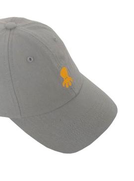 Boné El Pulpo Logo Cinza Para Homem