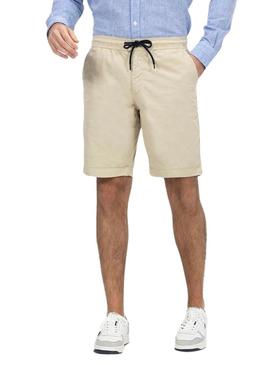Bermudas El Pulpo Bahamas bege para homens.