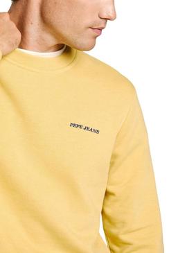 Moletom Pepe Jeans Damian amarelo para homem