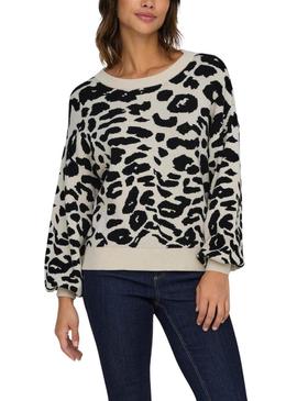 Camisola animal print Only Lima para mulher