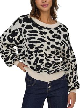 Camisola animal print Only Lima para mulher
