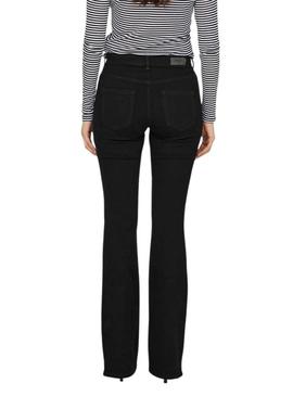 Calça de ganga Only Blush Flared preta para mulher