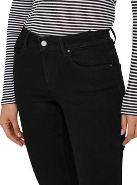 Calça de ganga Only Blush Flared preta para mulher