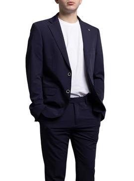 Blazer Klout 222 azul marino para hombre