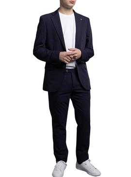 Blazer Klout 222 azul marino para hombre
