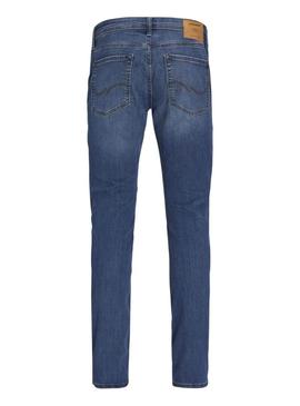 Calça jeans Jack and Jones Gleen azul para homem