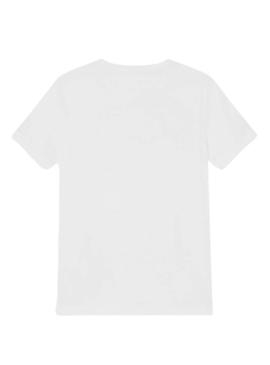 Camiseta Jordan Jumpman branca para menino e menina