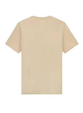 Camiseta Converse Chuck Patch bege para homem.
