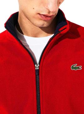 Jaqueta Lacoste Sport Novak Djokovic Vermelho Home
