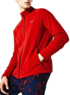 Jaqueta Lacoste Sport Novak Djokovic Vermelho Home