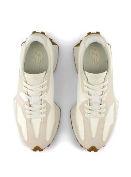 Sapatilhas New Balance W327 bege para mulher