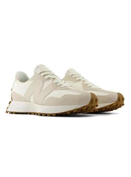 Sapatilhas New Balance W327 bege para mulher