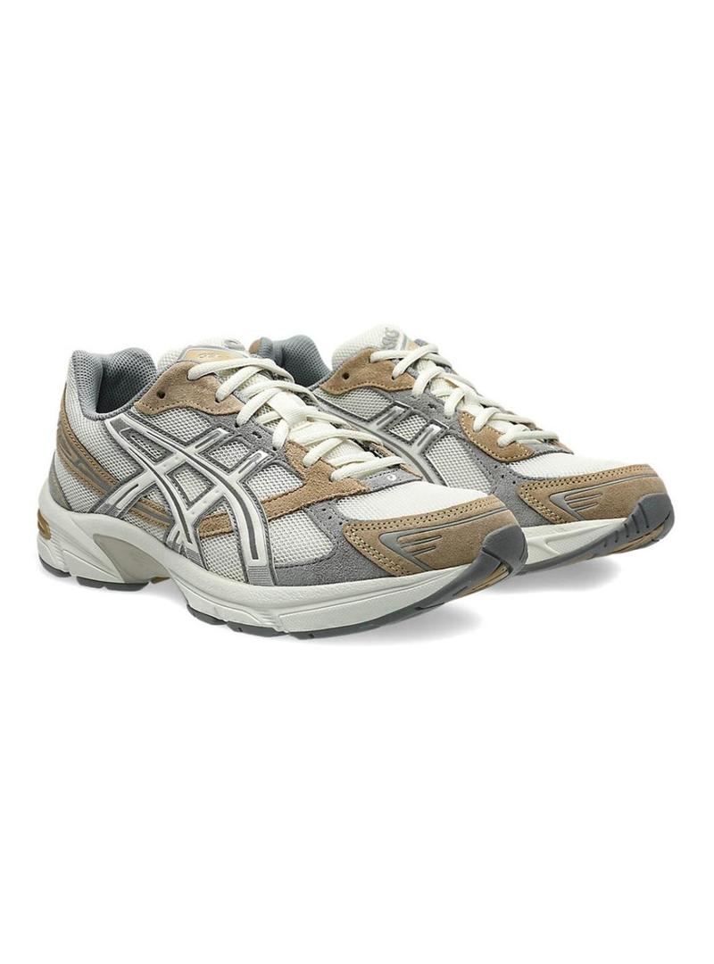 Sapatos Asics GEL-1130 branco e bege para homens e mulheres
