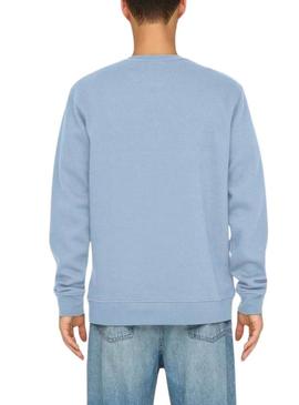 Moletom Only and Sons Dawson azul para homem