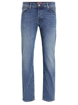Calça Jeans Jack and Jones Glenn azul para homem