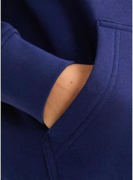 Moletom Jack and Jones Vesterbro azul para meninos.