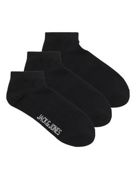 Pack de meias Jack and Jones Clouis preto para homem