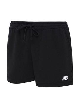 Calções New Balance Essential preto para mulher