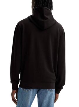 Moletom Levis The Original Zip preto para homem