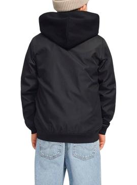 Jaqueta Jack and Jones Zack preta para criança