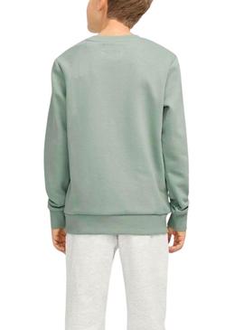 Moletom Jack and Jones Caleb verde para homem.