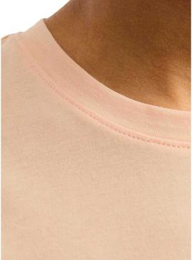 Camiseta Jack and Jones Simon laranja para criança