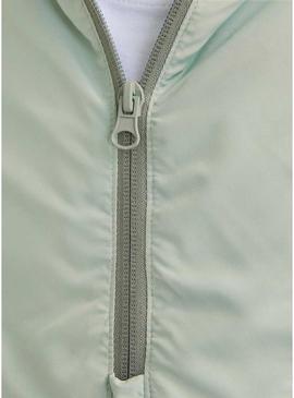 Corta-vento Jack and Jones Packable verde criança