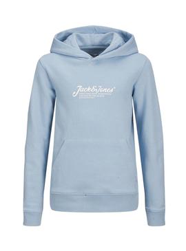 Moletom Jack and Jones Beau azul para crianças.