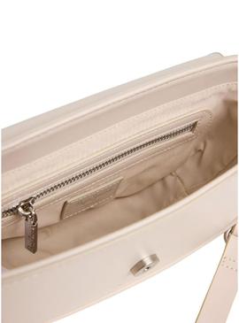 Bolsa Pepe Jeans Crisha Limited bege para mulher