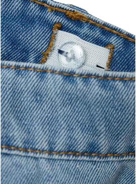 Calça jeans Name It Rose cargo para menina.