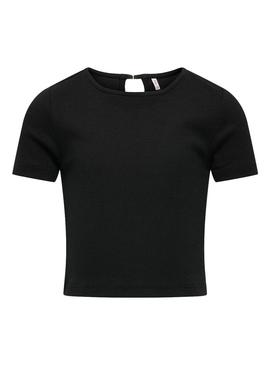 Top Only Kids verde negro para menina