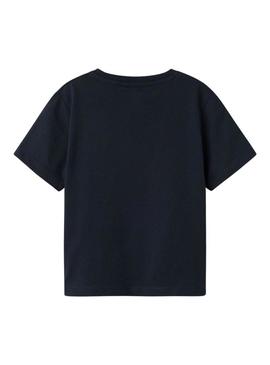Camiseta Name It Bennibo marinho para menino