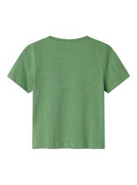 Camisa Name It Bennibo verde para menino.