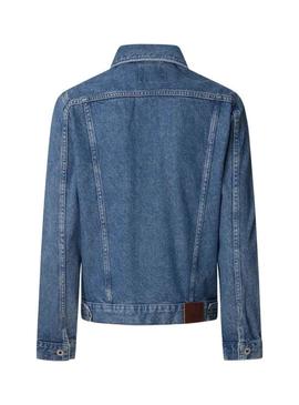 Jaqueta Pepe Jeans Regular azul para mulher