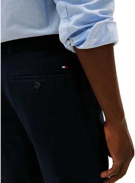 Calça Tommy Hilfiger Denton azul marinho para homem