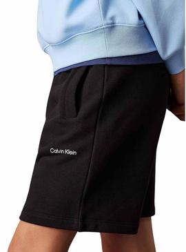 Bermudas Calvin Klein New Inst Logo preto