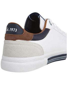 Sapatilhas Pepe Jeans Kenton Court branco para homem
