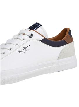 Sapatilhas Pepe Jeans Kenton Court branco para homem