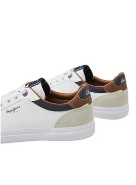 Sapatilhas Pepe Jeans Kenton Court branco para homem