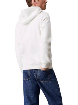 Moletom Calvin Klein Monologue branco para homem