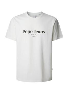 Camiseta Pepe Jeans Branca para homem.