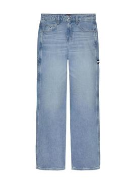 Calça de ganga Tommy Jeans Mia azul para mulher
